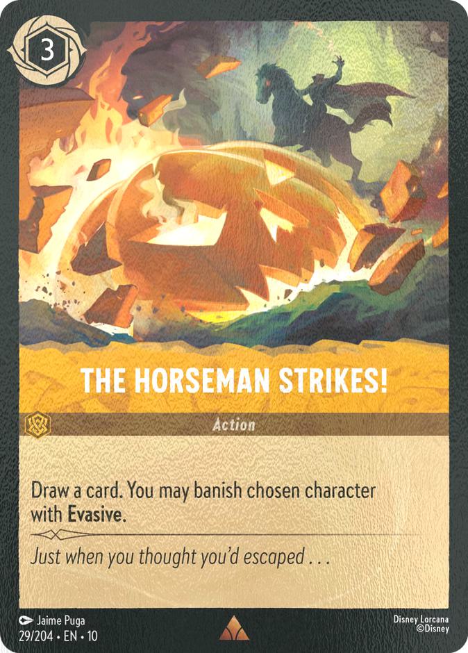 The Horseman Strikes! - 29/204 [Whispers in the Well] [Cold Foil]