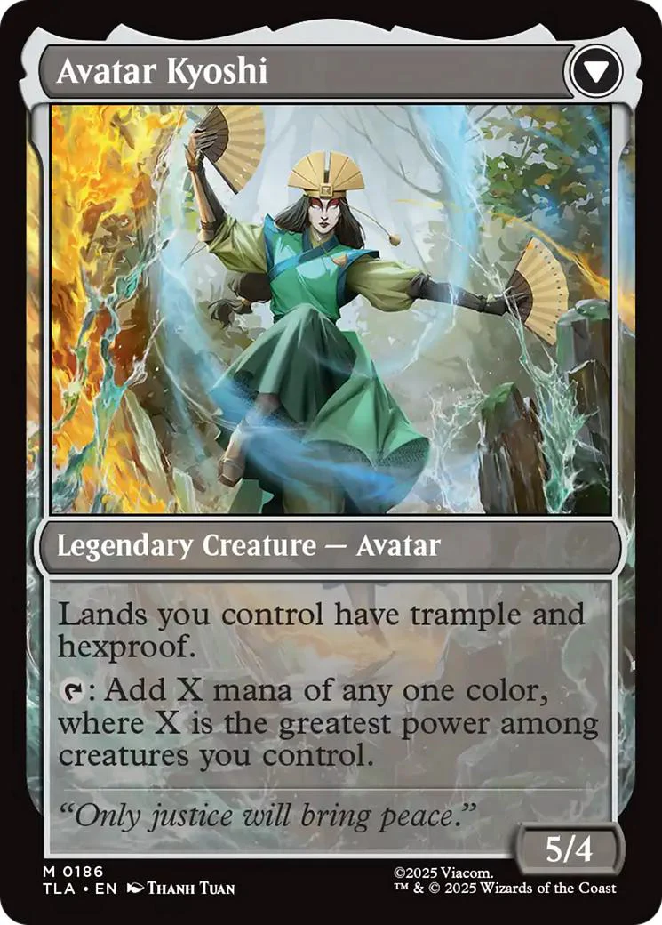 The Legend of Kyoshi // Avatar Kyoshi [186] [Avatar: The Last Airbender] [Non-Foil] - Image 2