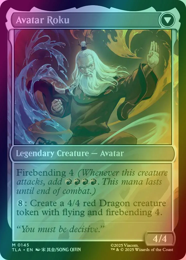 The Legend of Roku // Avatar Roku [145] [Avatar: The Last Airbender] [Foil] - Image 2