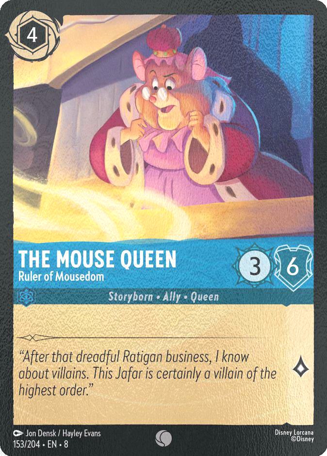 The Mouse Queen - Ruler of Mousedom - 153/204 [Reign of Jafar] [Cold Foil]