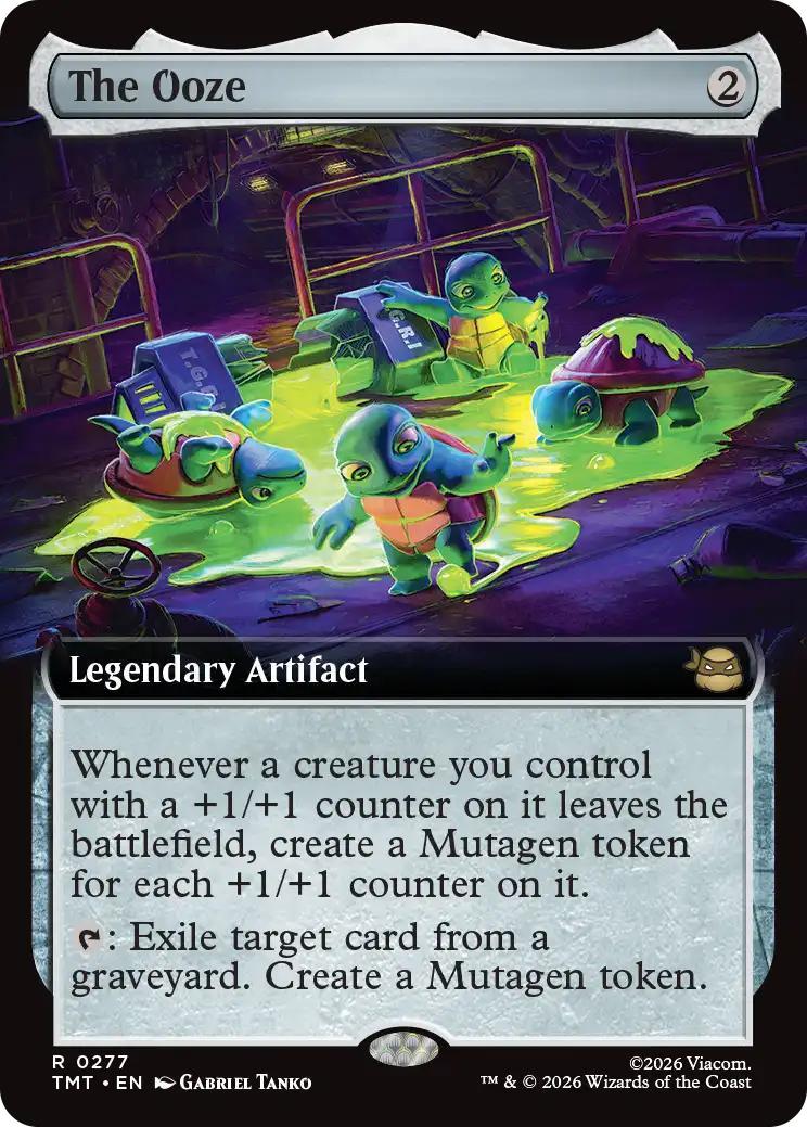 The Ooze [277] [Extended Art] [Teenage Mutant Ninja Turtles] [Non-Foil]