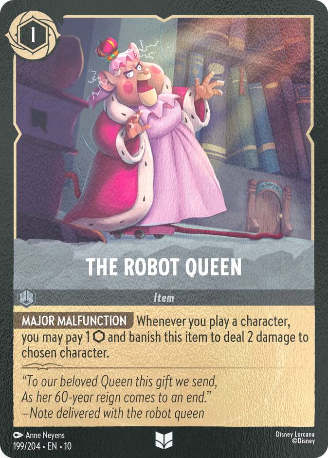 The Robot Queen - 199/204 [Whispers in the Well] [Cold Foil]