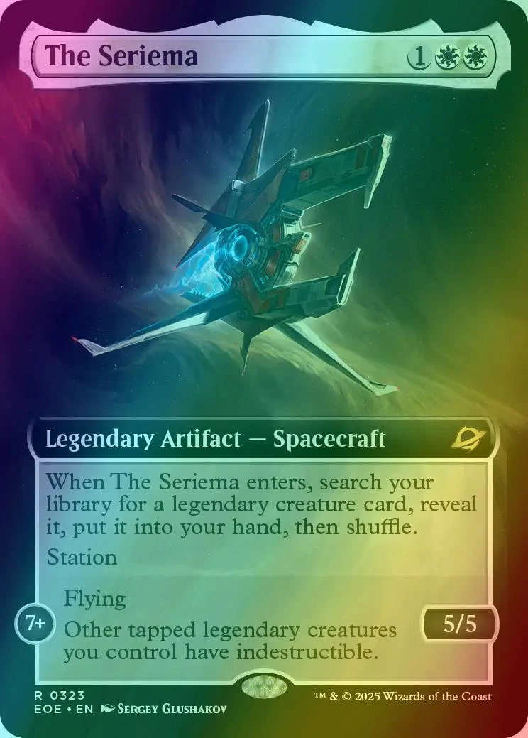 The Seriema [323] [Extended Art] [Edge of Eternities] [Foil]