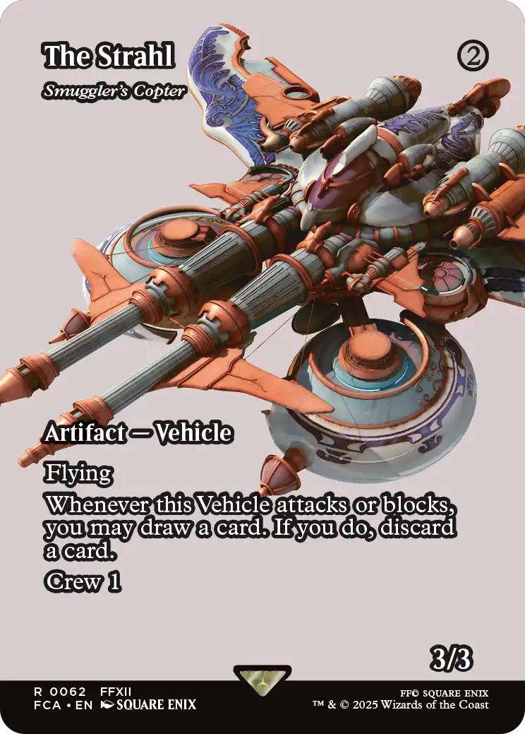 The Strahl - Smuggler's Copter [62] [Borderless] [FINAL FANTASY: Through the Ages] [Non-Foil]