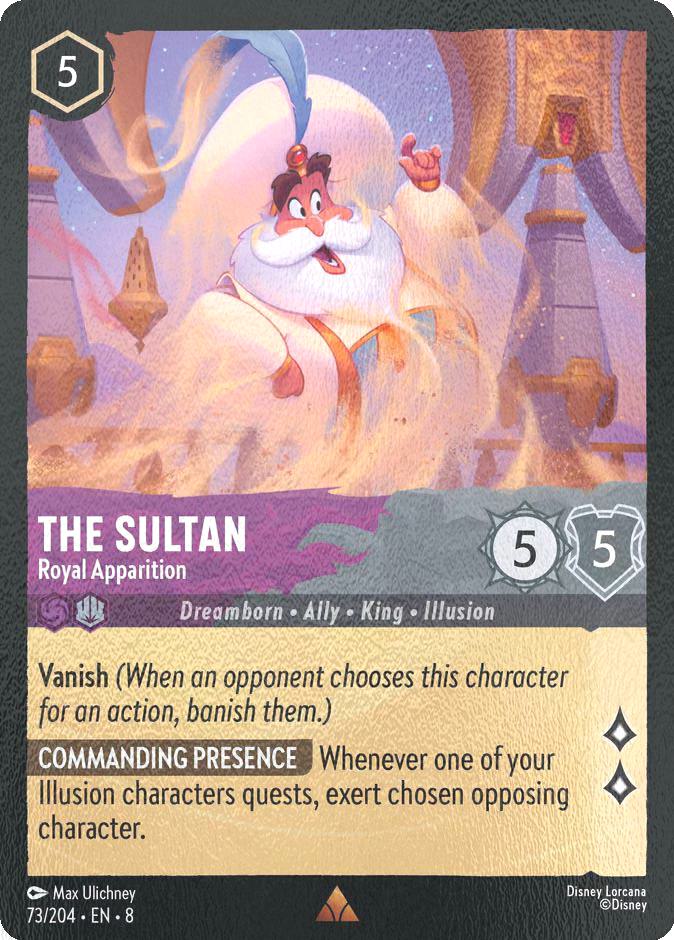 The Sultan - Royal Appaarition - 73/204 [Reign of Jafar] [Cold Foil]