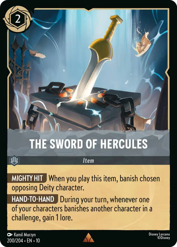 The Sword of Hercules - 200/204 [Whispers in the Well] [Non-Foil]