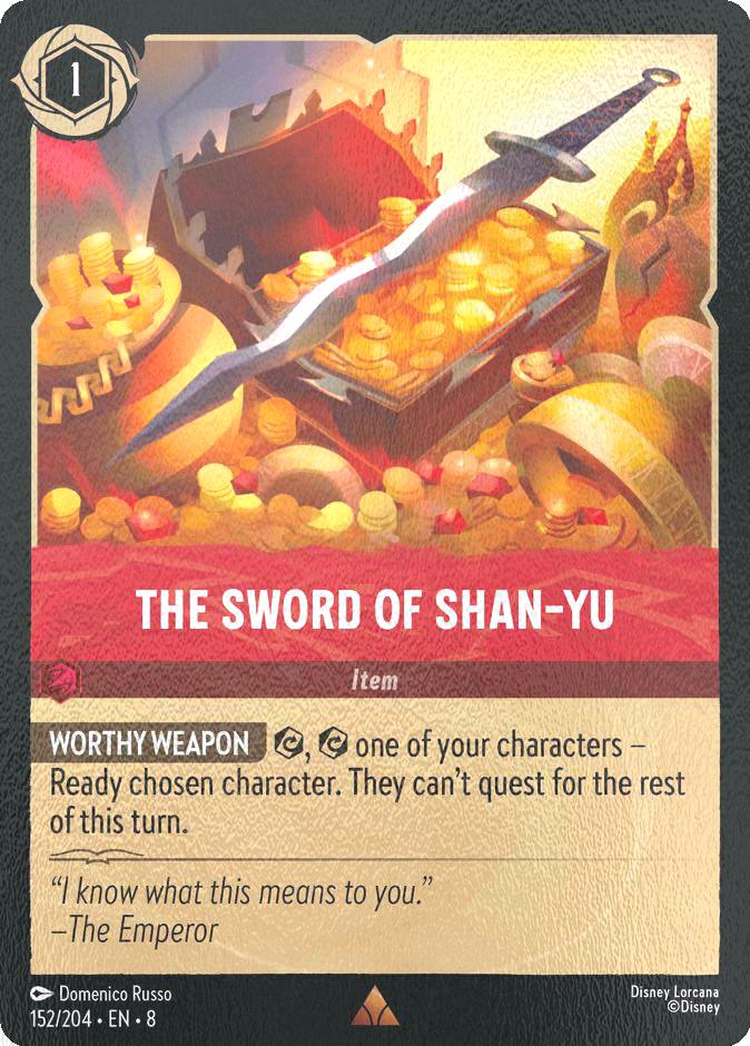 The Sword of Shan Yu - 152/204 [Reign of Jafar] [Cold Foil]