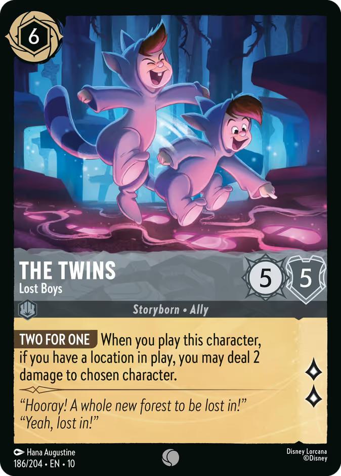 The Twins - Lost Boys - 186/204 [Whispers in the Well] [Non-Foil]