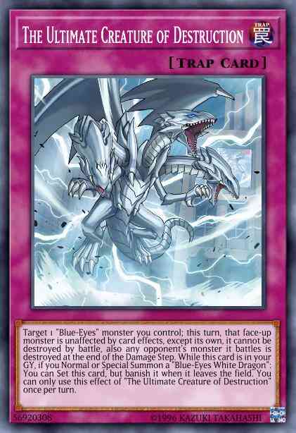 The Ultimate Creature of Destruction - LED3-EN005 - Super Rare - 1st Edition
