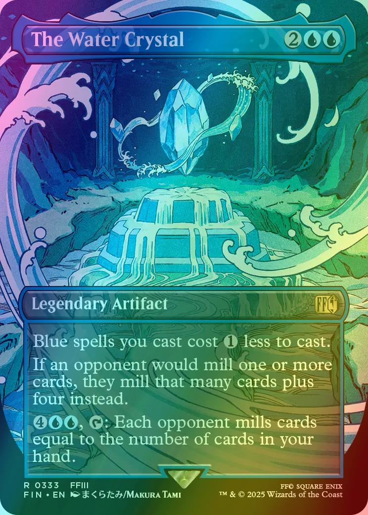 The Water Crystal [333] [Borderless] [FINAL FANTASY] [Foil]