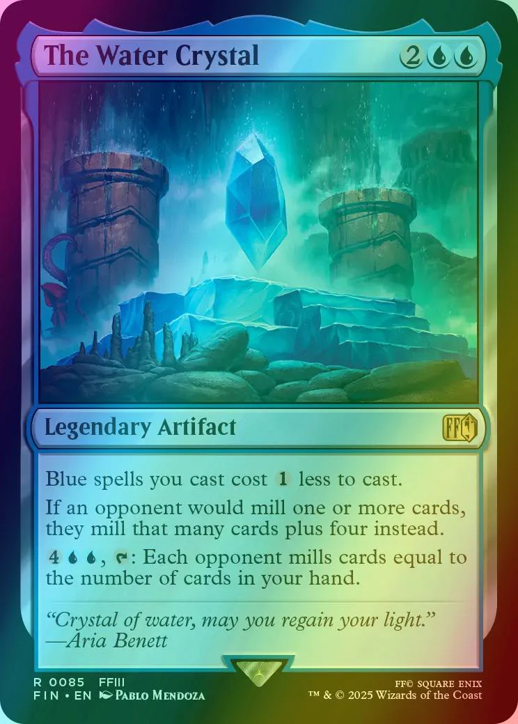 The Water Crystal [85] [FINAL FANTASY] [Foil]