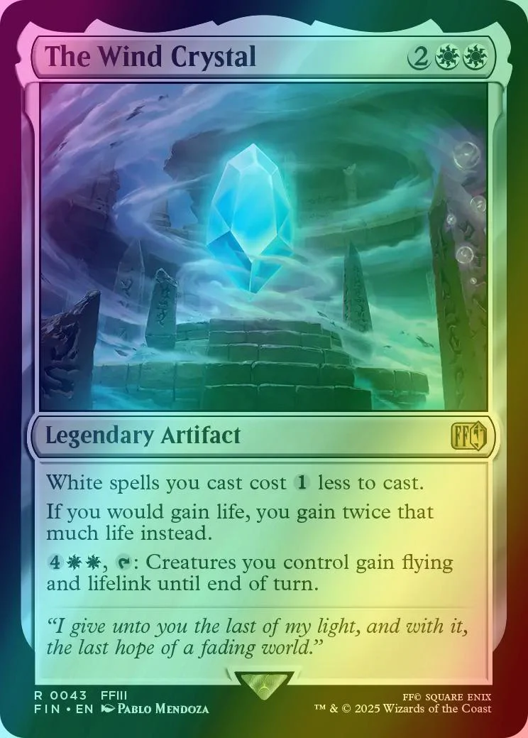 The Wind Crystal [43] [FINAL FANTASY] [Foil]