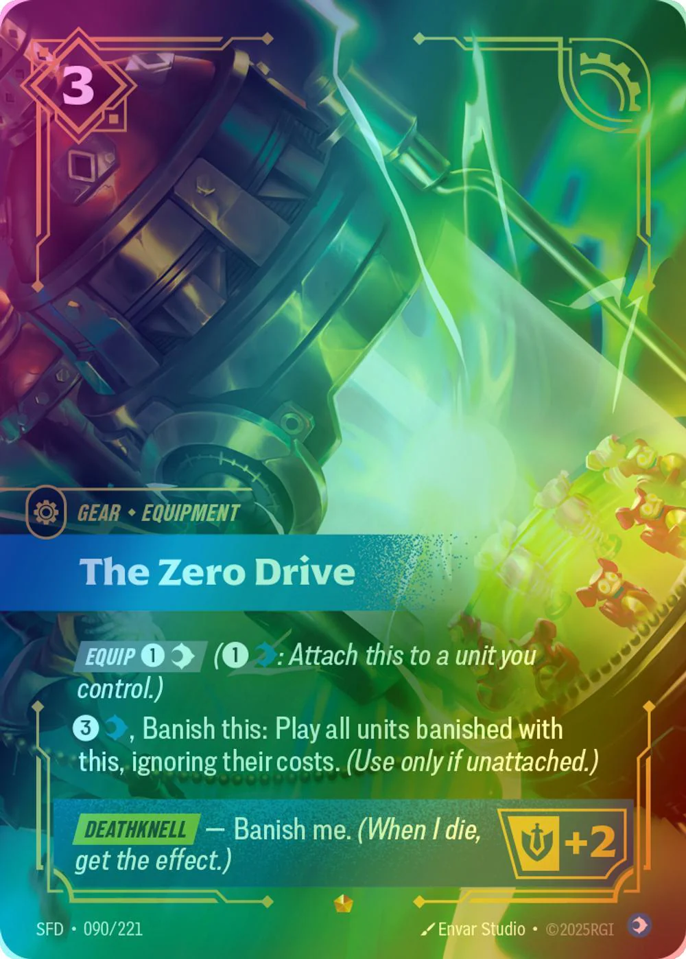 The Zero Drive - 090/221 [Spiritforged] [Foil]