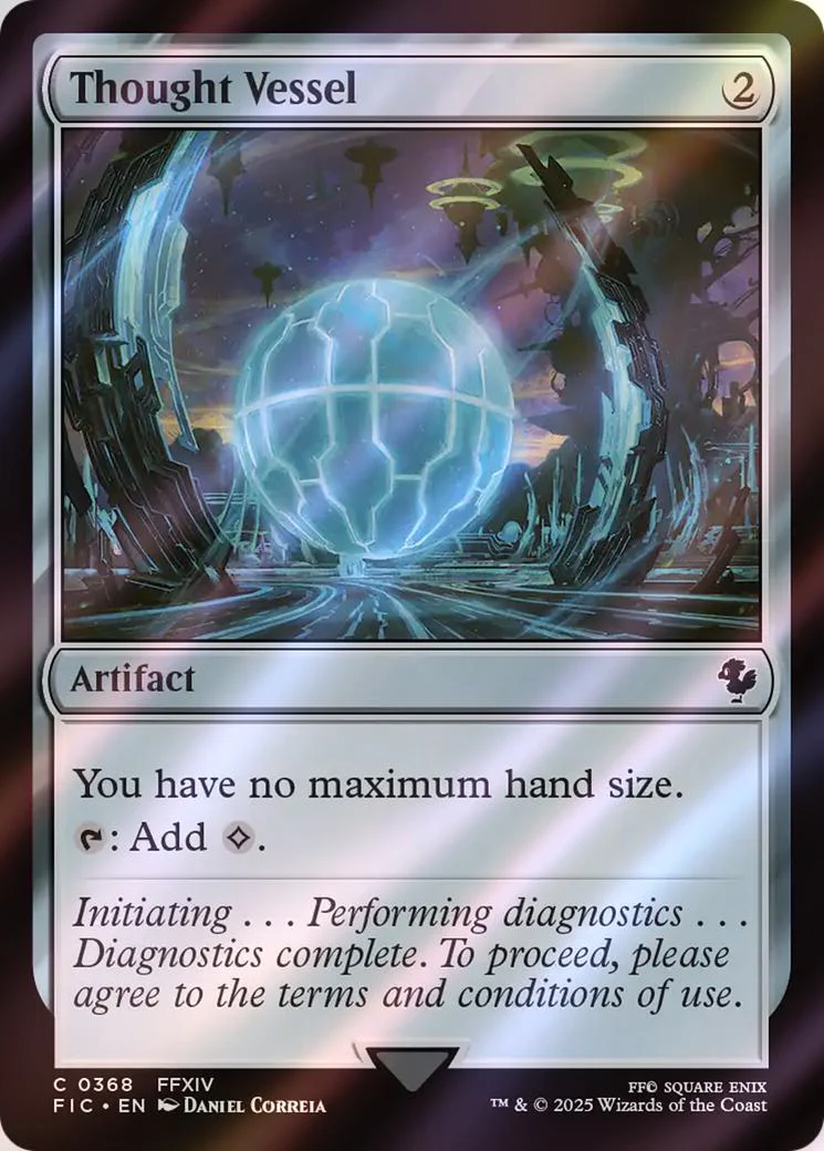 Thought Vessel [368] [FINAL FANTASY: Commander] [Surge Foil]