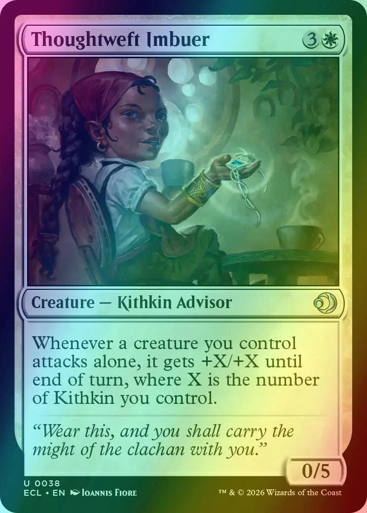 Thoughtweft Imbuer [38] [Lorwyn Eclipsed] [Foil]