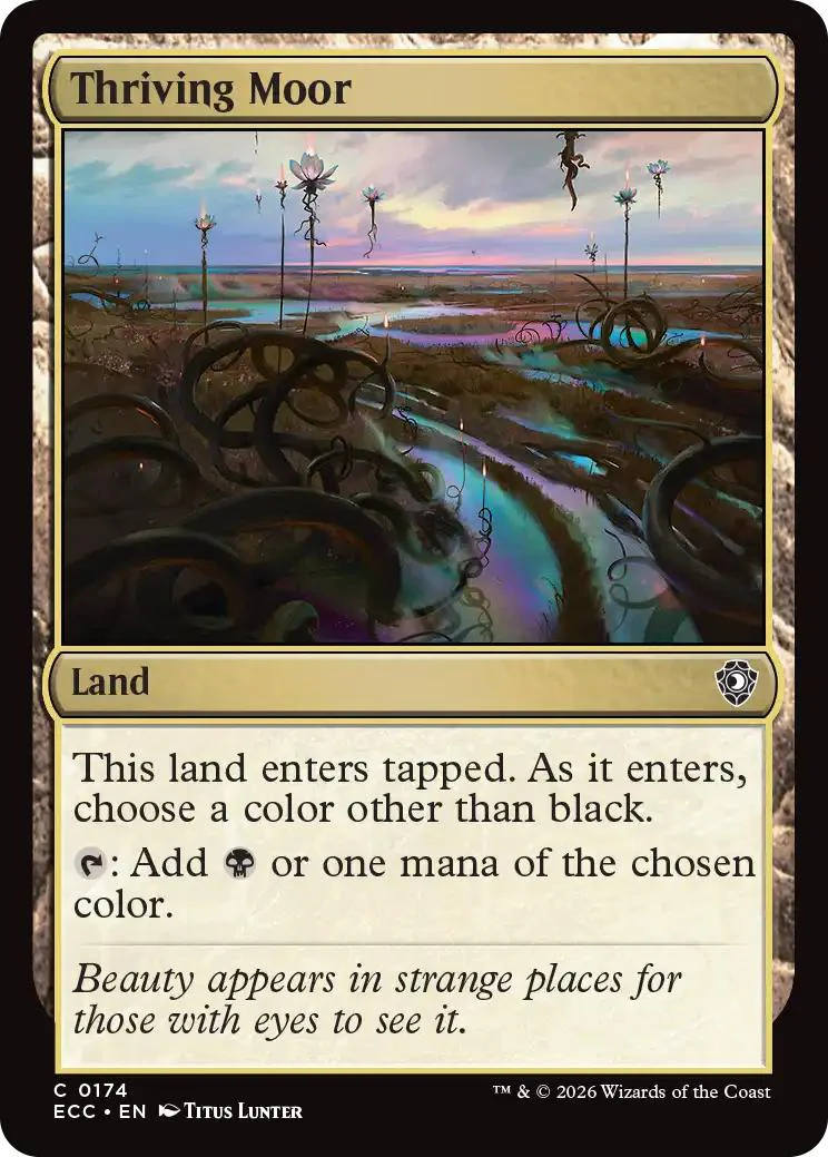 Thriving Moor [174] [Lorwyn Eclipsed: Commander] [Non-Foil]