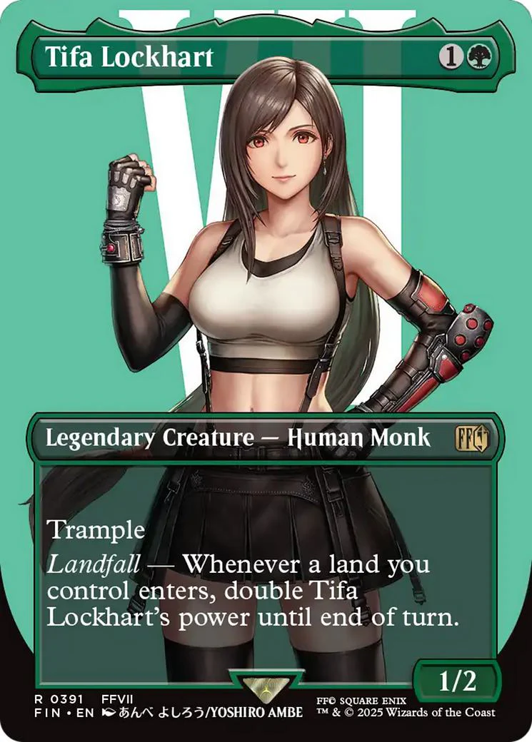 Tifa Lockhart [391] [Borderless] [Character] [FINAL FANTASY] [Non-Foil]