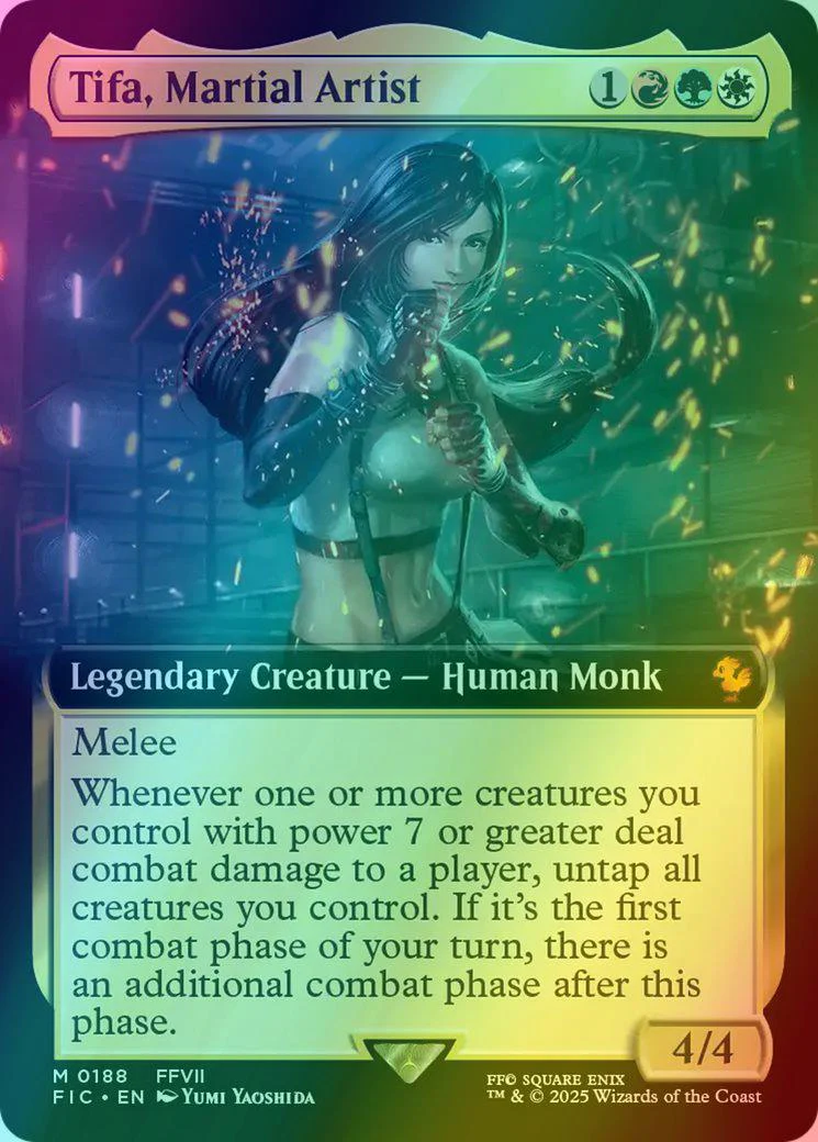 Tifa, Martial Artist [188] [Extended Art] [FINAL FANTASY: Commander] [Foil]