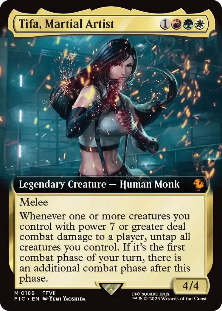 Tifa, Martial Artist [188] [Extended Art] [FINAL FANTASY: Commander] [Non-Foil]