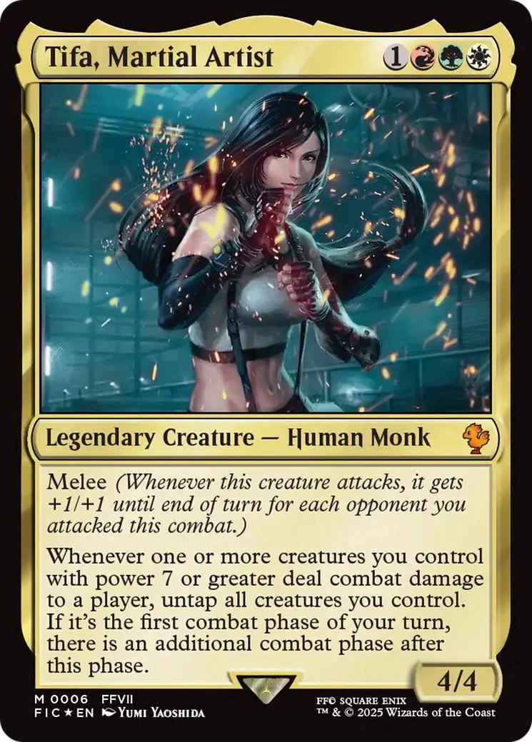 Tifa, Martial Artist [6] [FINAL FANTASY: Commander] [Non-Foil]