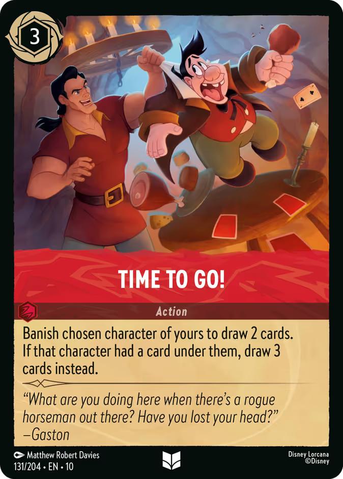Time to Go! - 131/204 [Whispers in the Well] [Non-Foil]