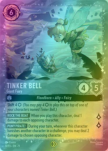 Tinker Bell - Giant Fairy - 11/P3 [Disney Lorcana Promo Cards] [Holofoil]
