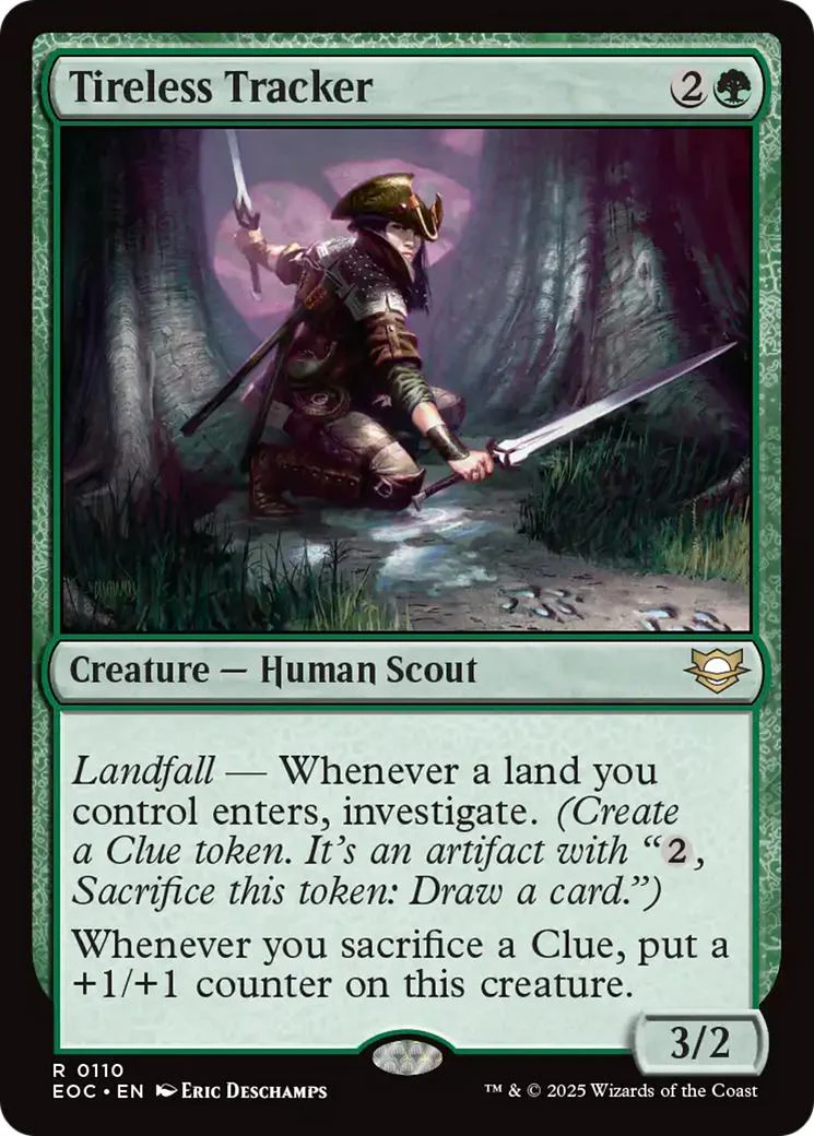 Tireless Tracker [110] [Edge of Eternities: Commander] [Non-Foil]