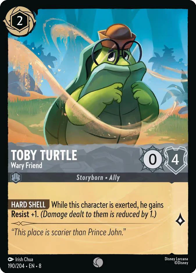 Toby Turtle - Wary Friend - 190/204 [Reign of Jafar] [Non-Foil]