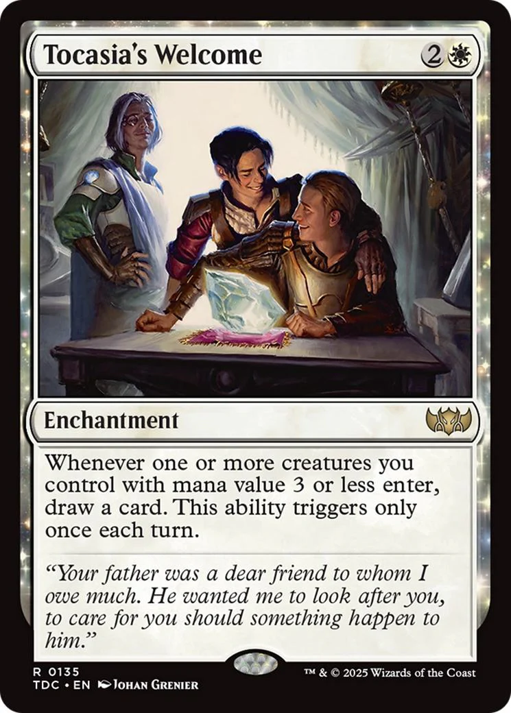 Tocasia's Welcome [135] [Tarkir: Dragonstorm: Commander] [Non-Foil]