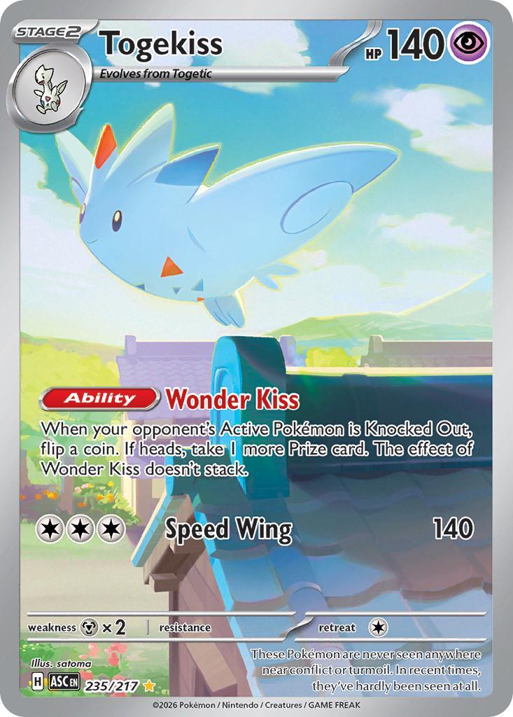 Togekiss - 235/217 - Illustration Rare [me025-235] [Ultra]