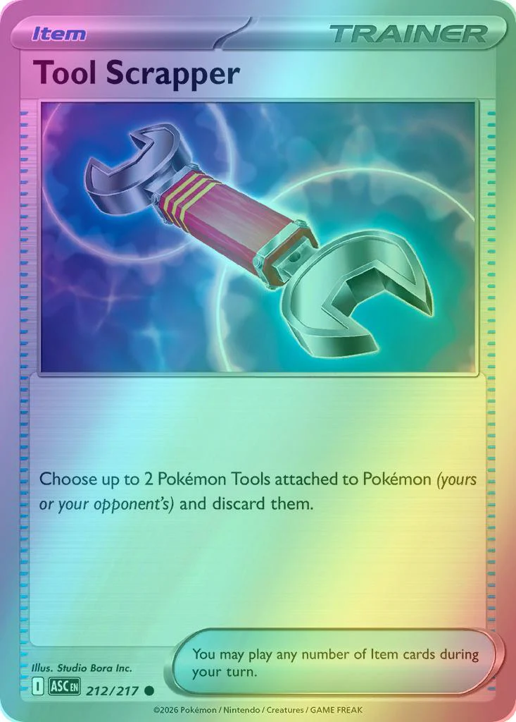 Tool Scrapper - 212/217 - Common [me025-212] [Reverse Holo]