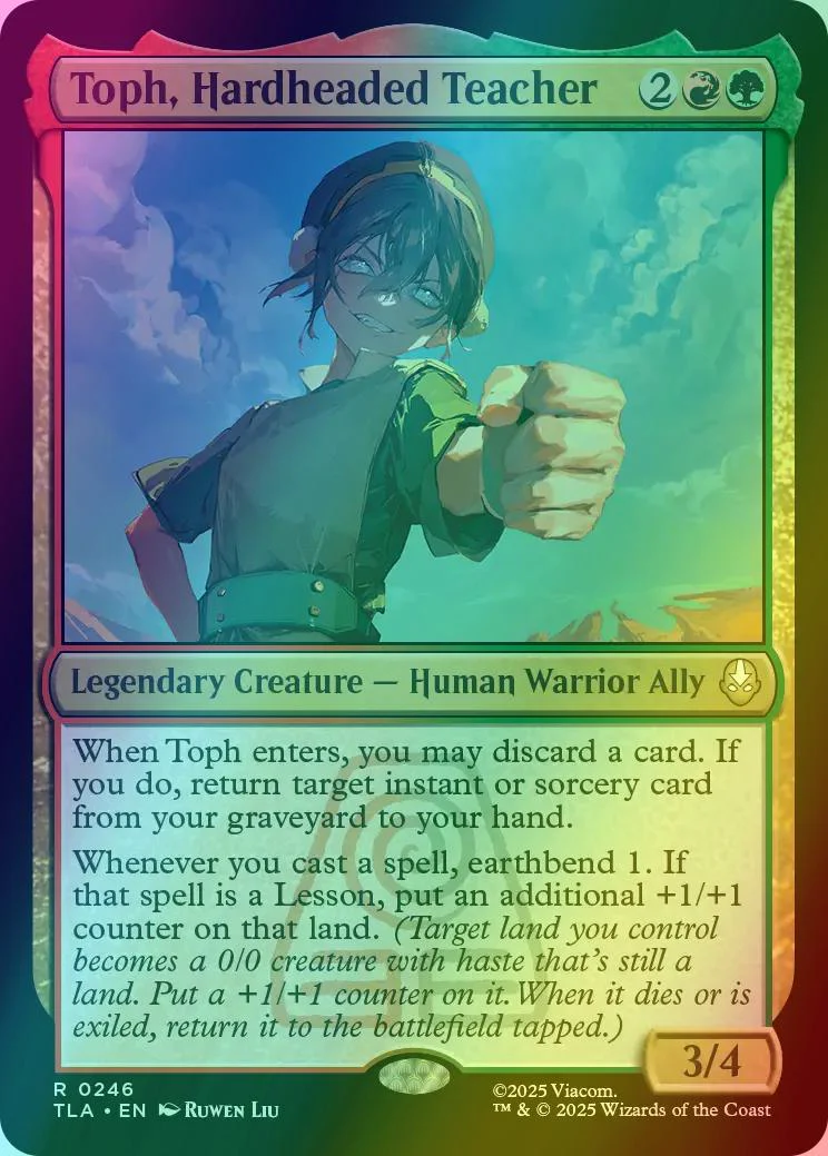 Toph, Hardheaded Teacher [246] [Avatar: The Last Airbender] [Foil]