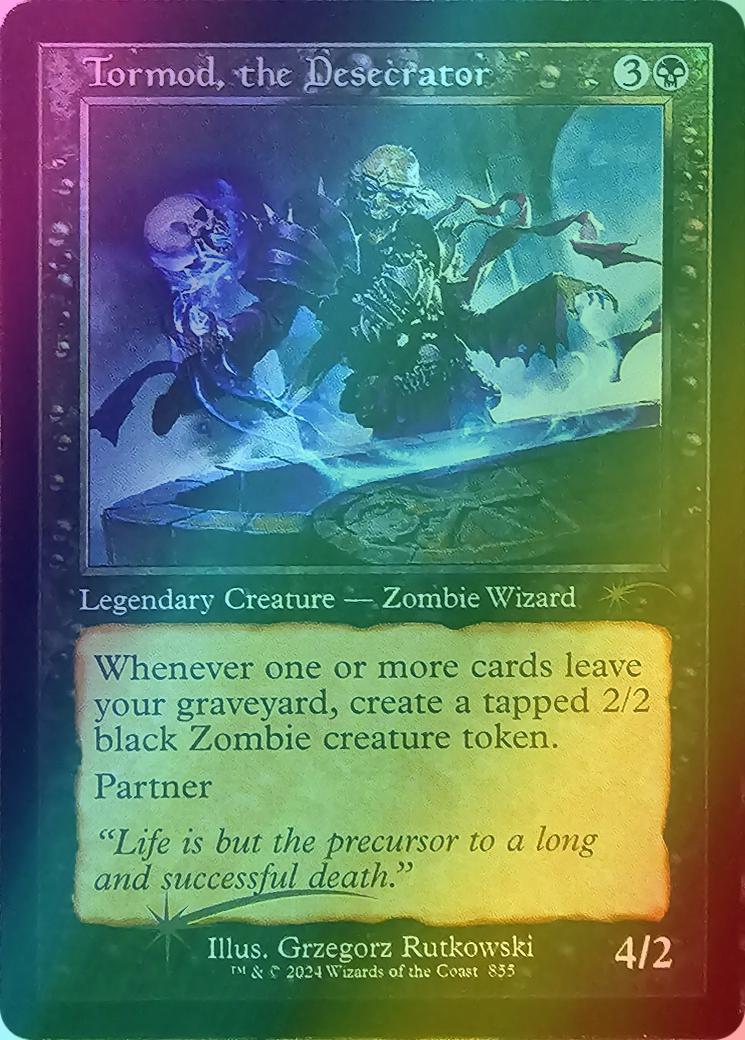 Tormod, the Desecrator [0855] [Retro Frame] [Grzegorz Rutkowski] [Secret Lair Drop] [Foil]
