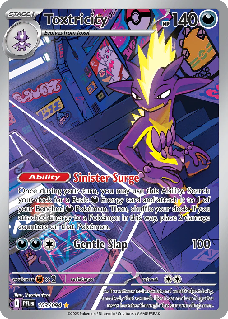 Toxtricity - 103/094 - Illustration Rare [me02-103] [Ultra]