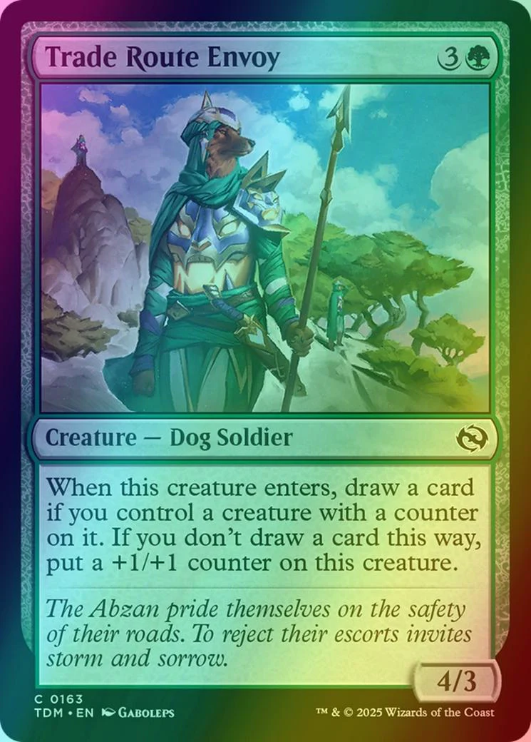 Trade Route Envoy [163] [Tarkir: Dragonstorm] [Foil]