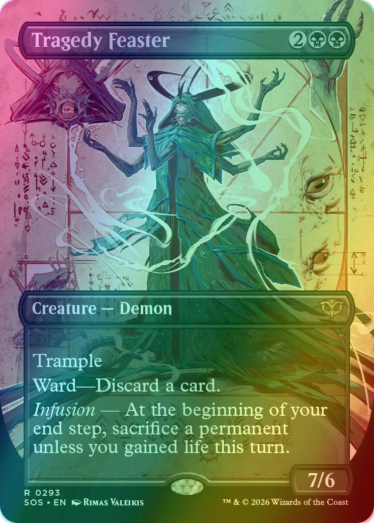 Tragedy Feaster [293] [Borderless] [Field Notes] [Secrets of Strixhaven] [Foil]