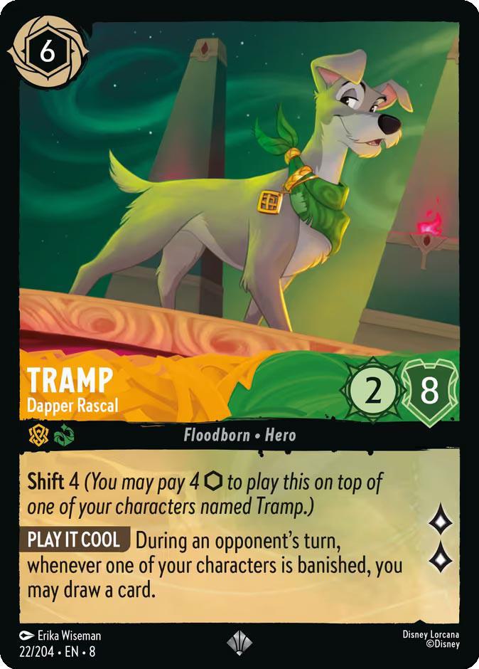 Tramp - Dapper Rascal - 22/204 [Reign of Jafar] [Non-Foil]