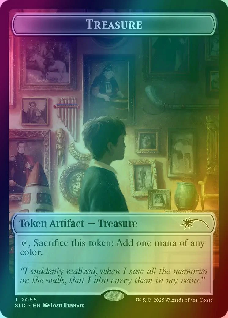 Treasure Token [2065] [Nuestra Magia] [Secret Lair Drop] [Foil]
