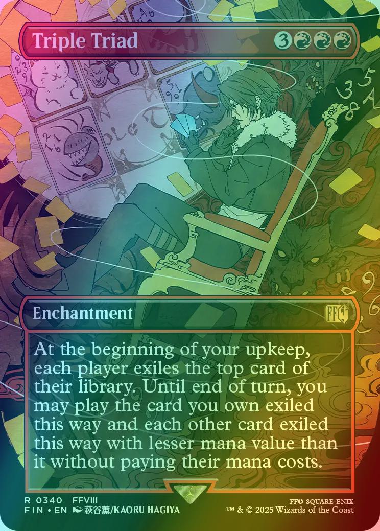 Triple Triad [340] [Borderless] [FINAL FANTASY] [Foil]