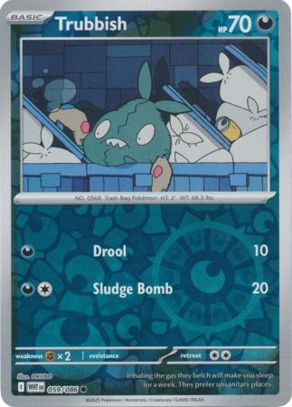 Trubbish - 059/086 - Common [sv105w-059] [Reverse Holo]