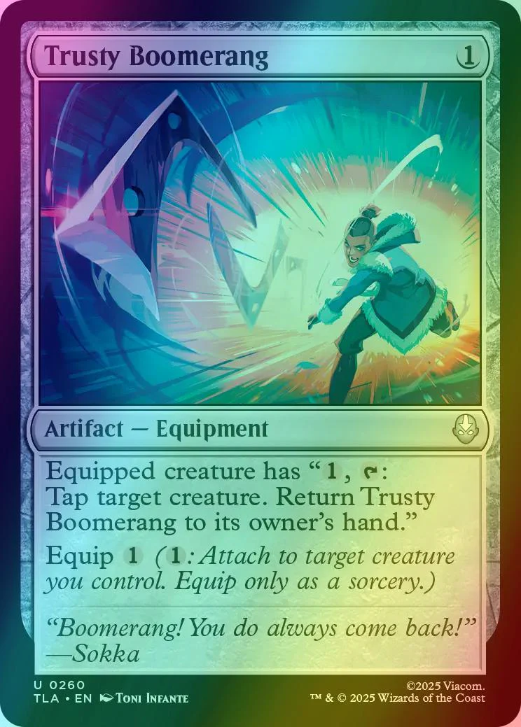 Trusty Boomerang [260] [Avatar: The Last Airbender] [Foil]