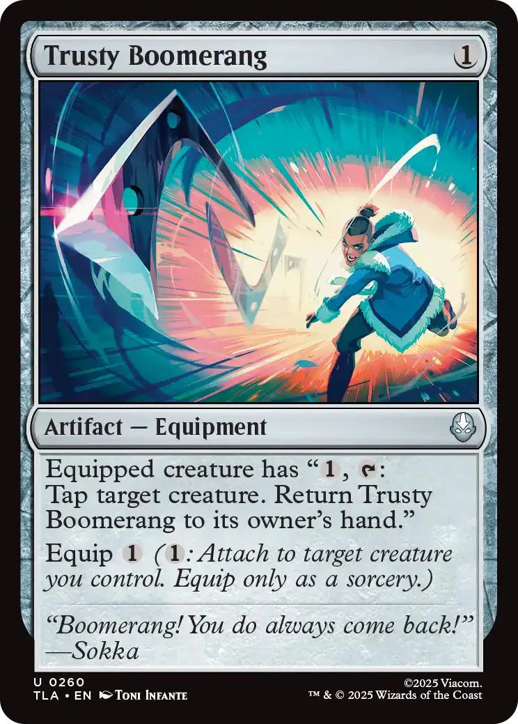 Trusty Boomerang [260] [Avatar: The Last Airbender] [Non-Foil]