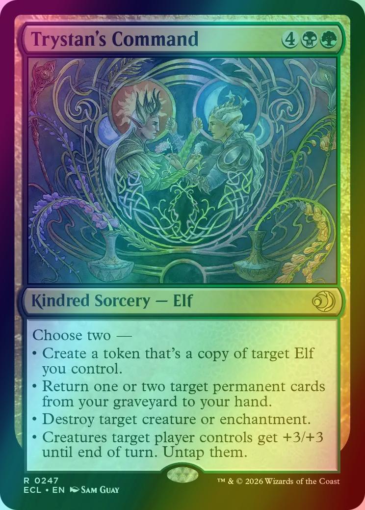 Trystan's Command [247] [Lorwyn Eclipsed] [Foil]