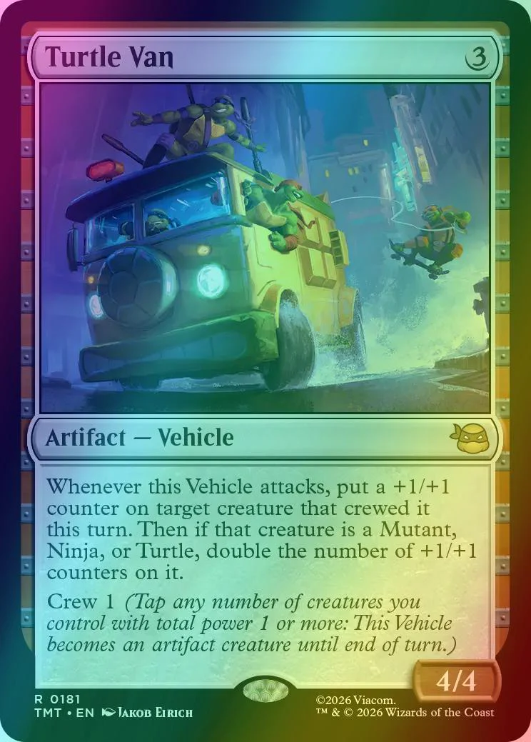 Turtle Van [181] [Teenage Mutant Ninja Turtles] [Foil]