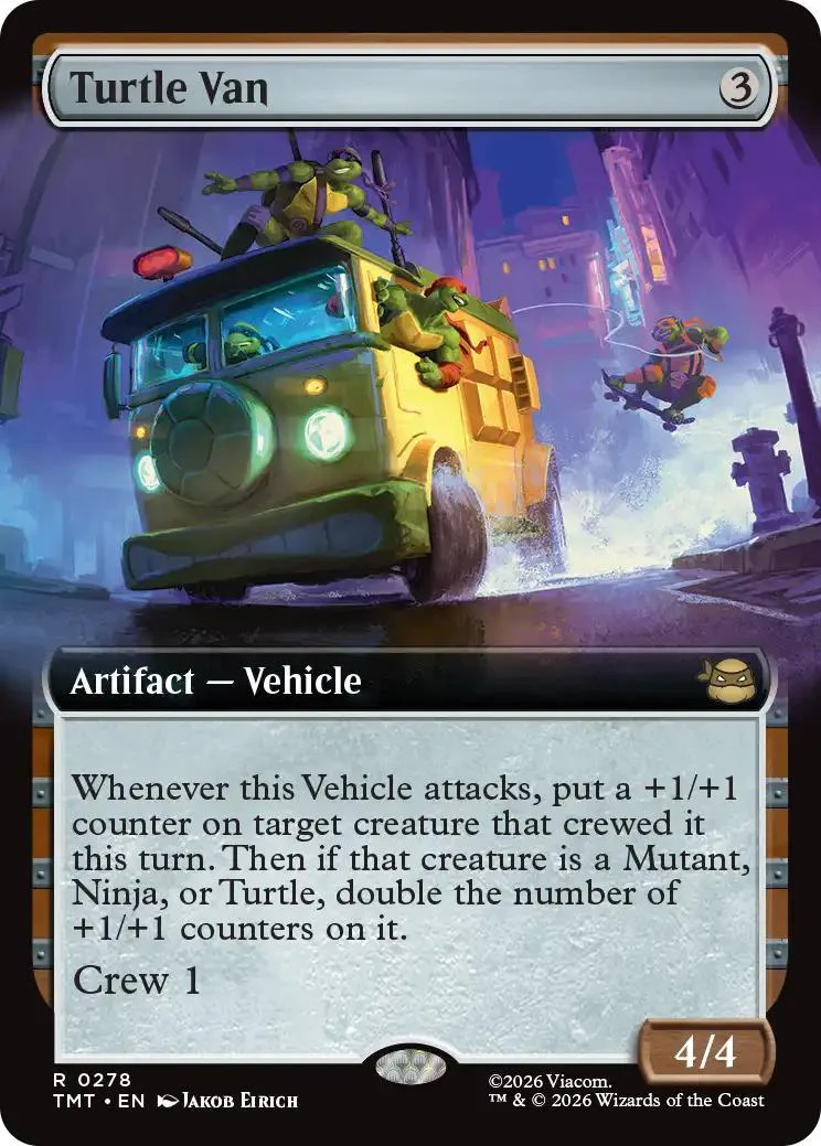 Turtle Van [278] [Extended Art] [Teenage Mutant Ninja Turtles] [Non-Foil]