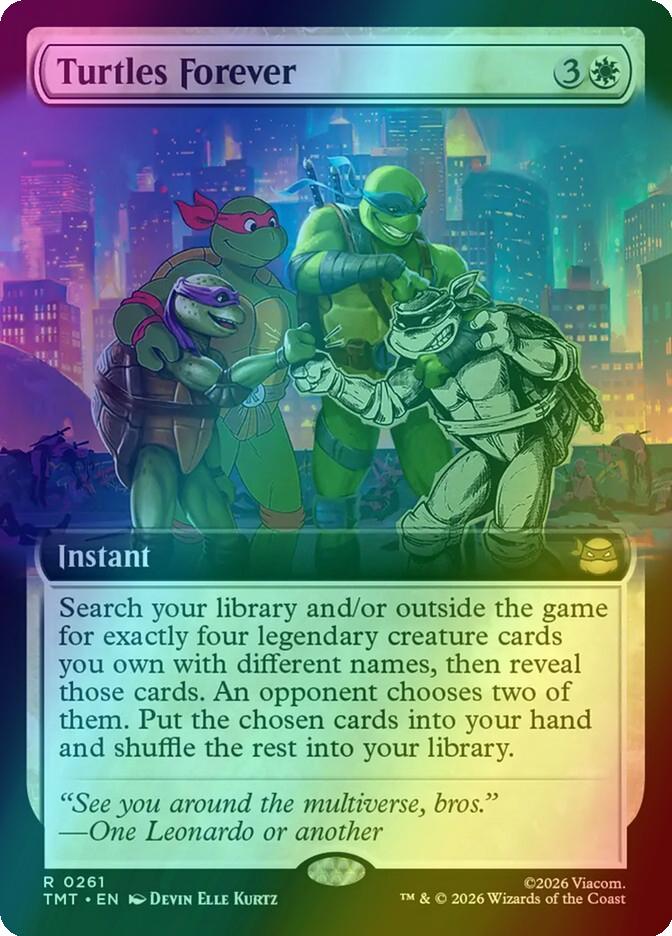 Turtles Forever [261] [Extended Art] [Teenage Mutant Ninja Turtles] [Foil]