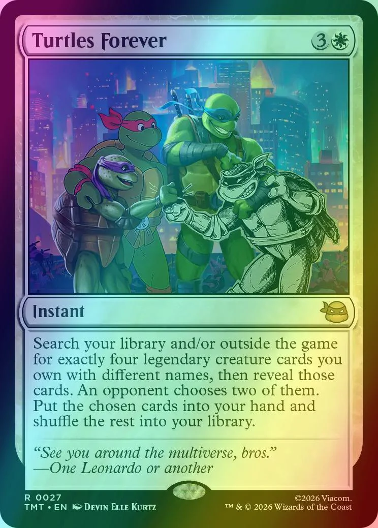 Turtles Forever [27] [Teenage Mutant Ninja Turtles] [Foil]