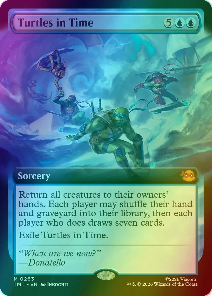 Turtles in Time [263] [Extended Art] [Teenage Mutant Ninja Turtles] [Foil]