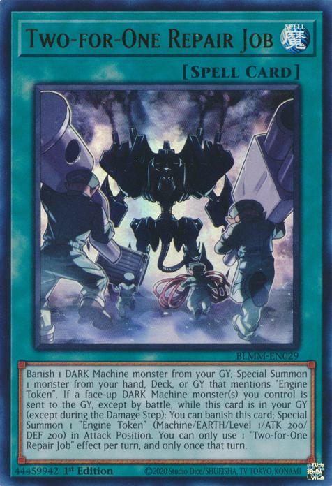Two-for-One Repair Job - BLMM-EN029 - Ultra Rare - 1st Edition