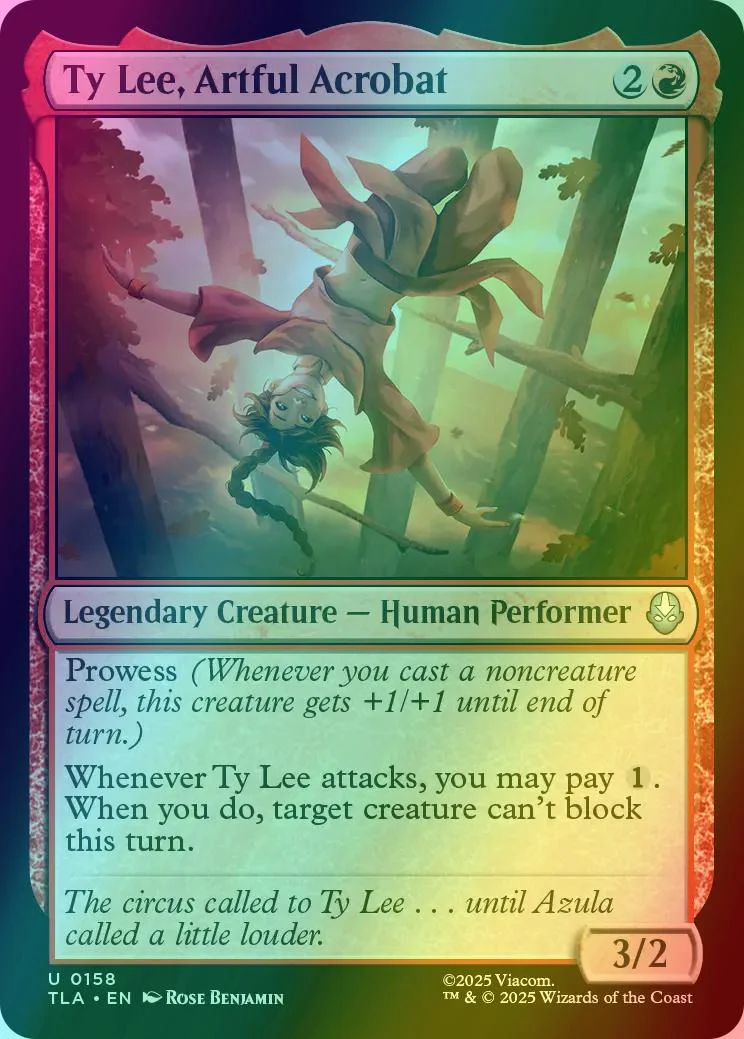 Ty Lee, Artful Acrobat [158] [Avatar: The Last Airbender] [Foil]